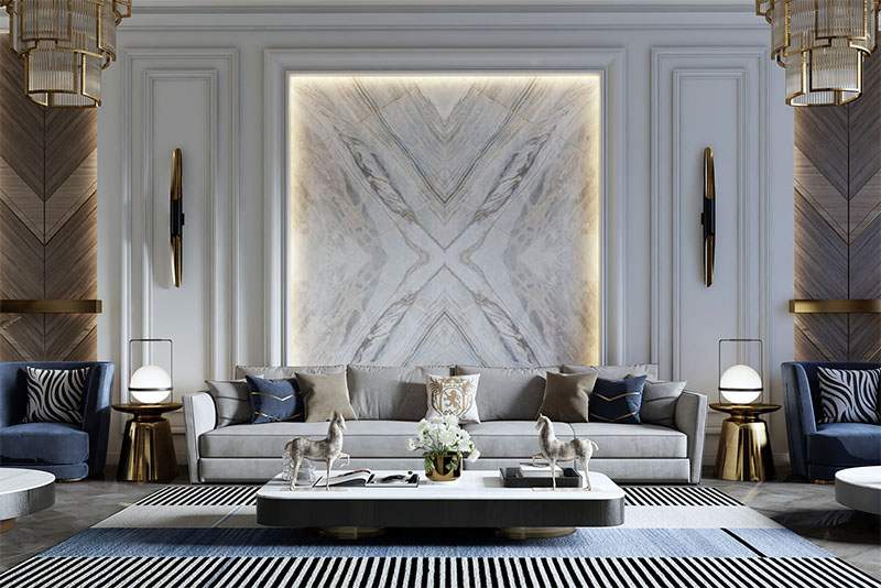 Thiết kế phòng bếp biệt thự biển 1126m2 tại Đà Nẵng