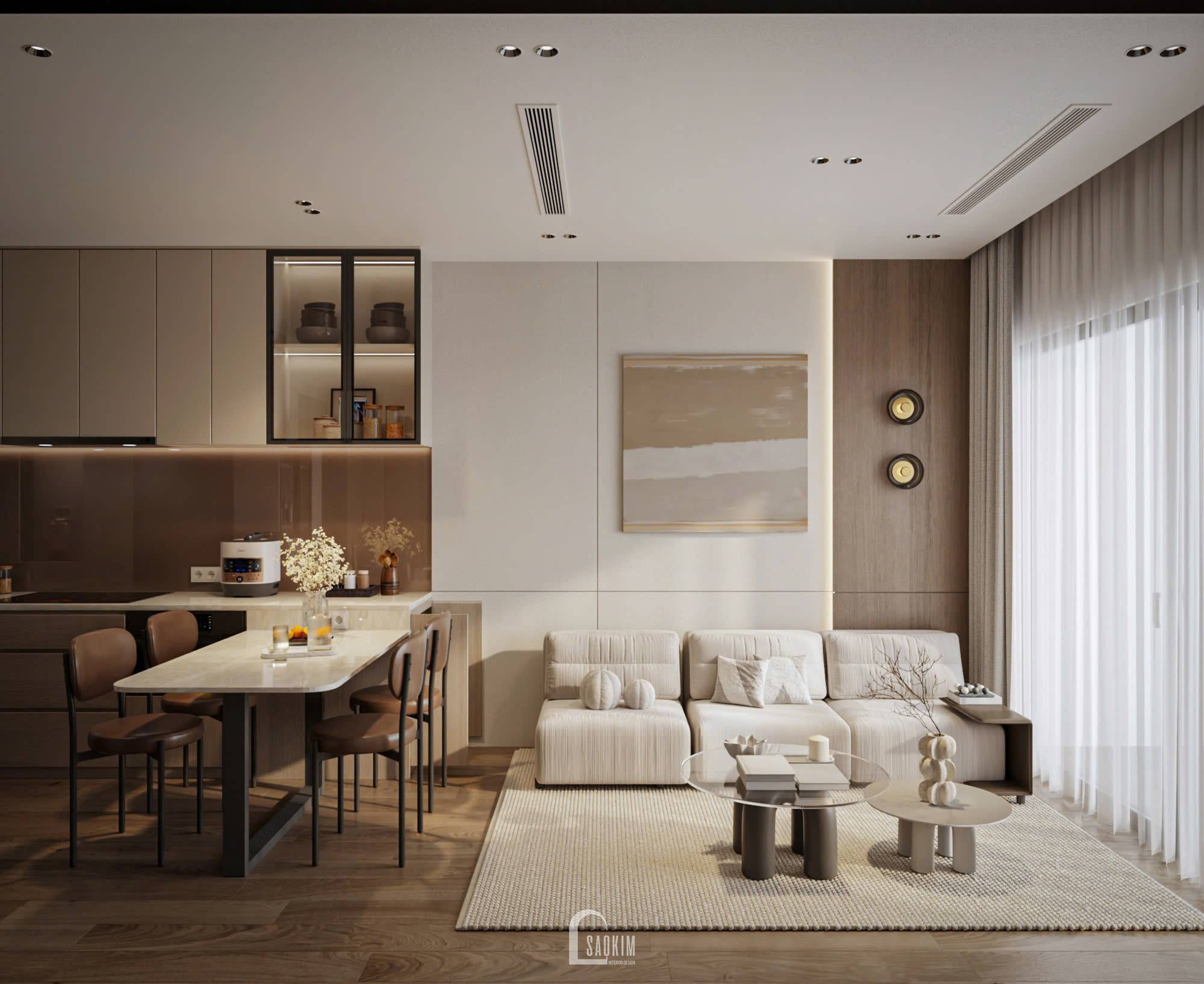 Thiết kế nội thất hiện đại – thổi hồn vào không gian sống