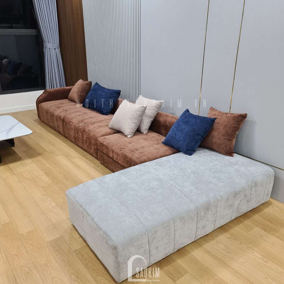 Ghế sofa êm ái của không gian phòng khách