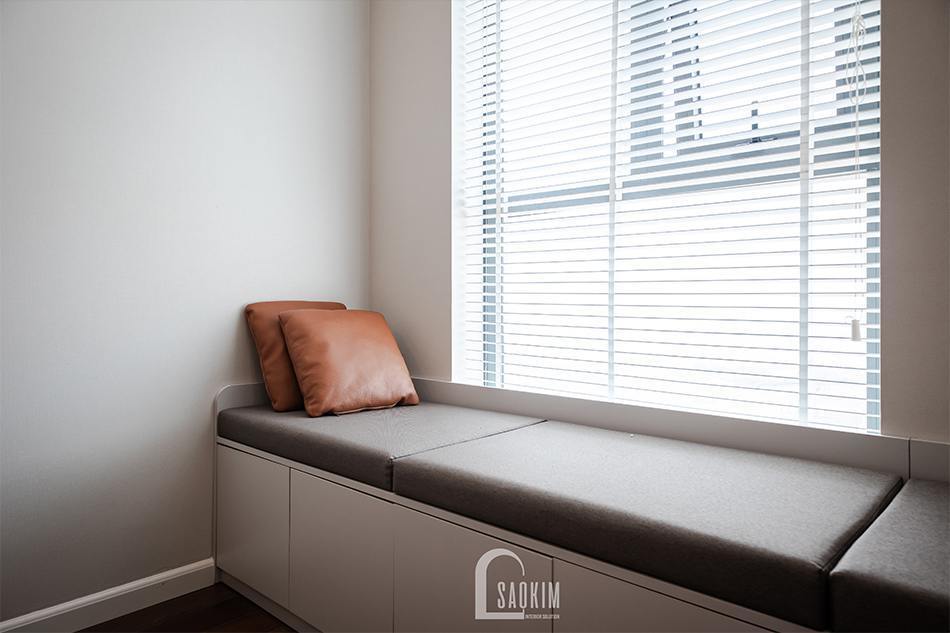 Góc đọc sách trong phòng ngủ