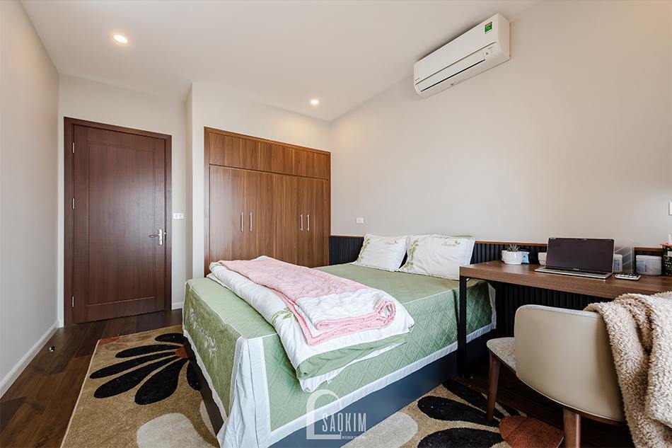 Hoàn thiện thi công nội thất phòng ngủ chung cư HPC Landmark 105 Tố Hữu