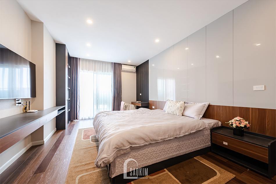 Hoàn thiện thi công chung cư HPC Landmark 105 Tố Hữu - phòng ngủ master