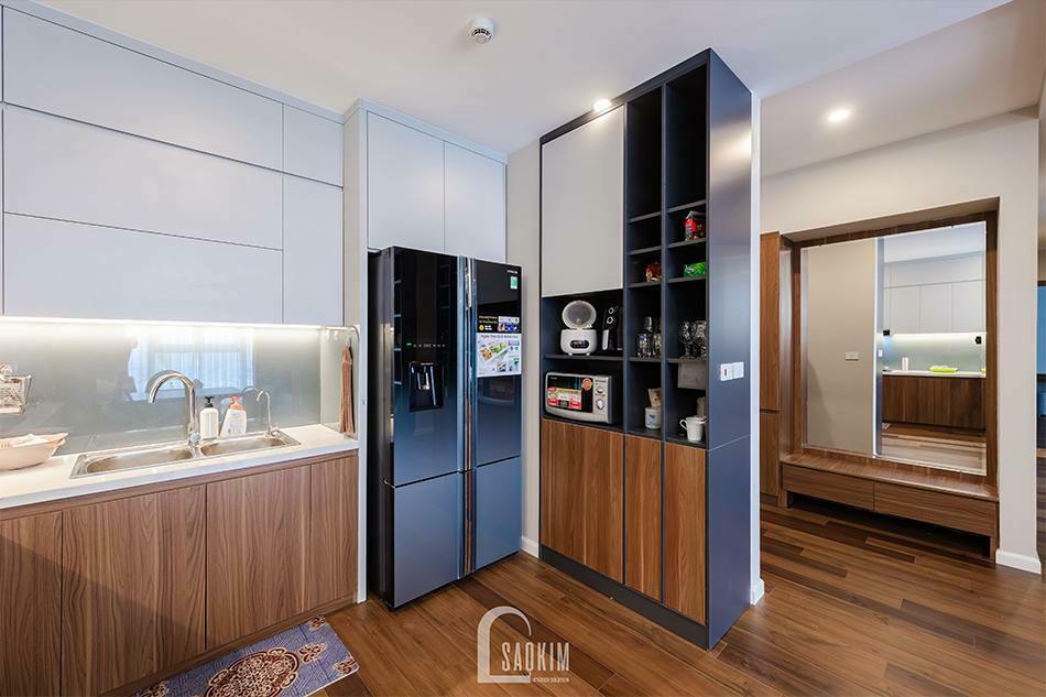 Thi công nội thất phòng bếp chung cư