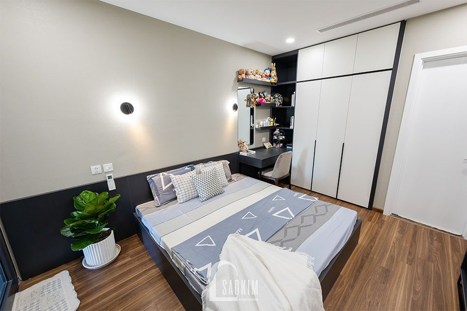 Hoàn thiện thi công nội thất chung cư 80m2 Golden Park