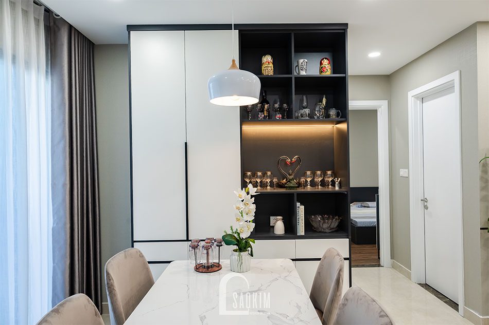 Thi công hoàn thiện chung cư 80m2 Golden Park