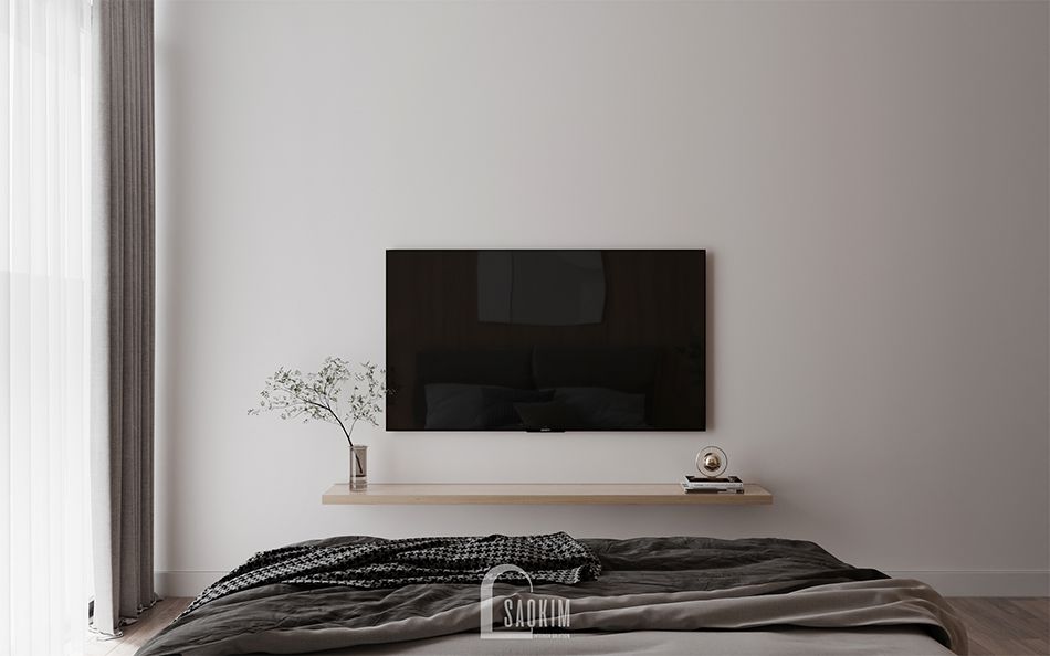 Thi công nội thất phòng ngủ căn hộ cao cấp chung cư The Zen Gamuda 157m2 phong cách hiện đại