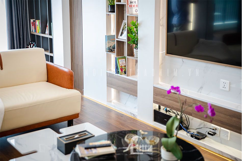 Thi công nội thất căn hộ cao cấp chung cư The Zen Gamuda 157m2 phong cách hiện đại và dấu ấn cá nhân