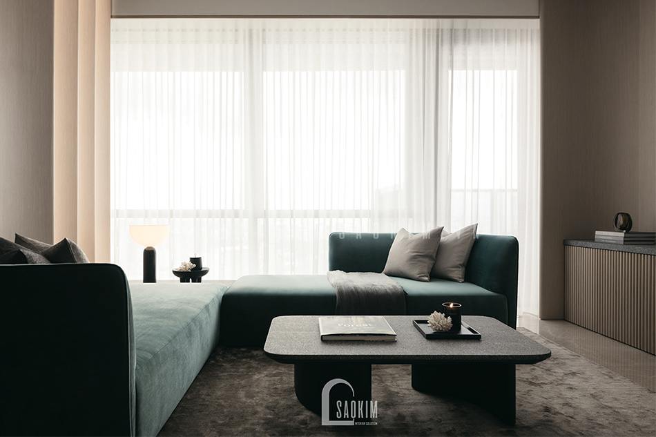 Thi công nội thất căn hộ chung cư 60m2 - 6Th Element đẹp tinh tế, cuốn hút