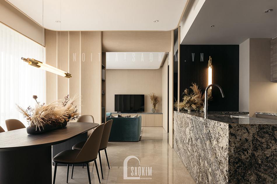 Thi Công Nội Thất Căn Hộ Chung Cư 60m2 - 6Th Element Đẹp Tinh Tế, Cuốn Hút