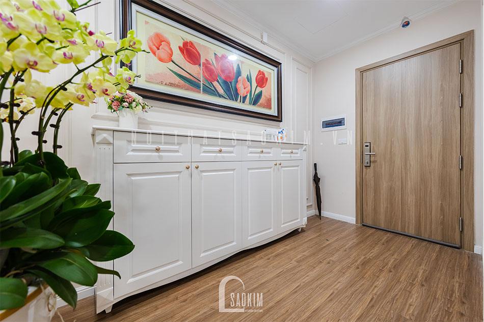 Thi công nội thất căn hộ đẹp theo phong cách Tân Cổ Điển dự án Le Grand Jardin Sài Đồng mang vẻ đẹp tinh tế, sang trọng