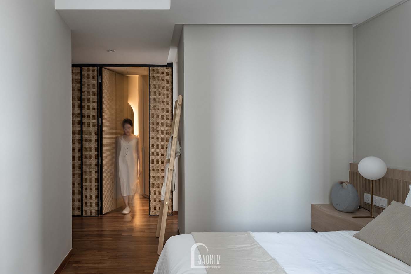 Thi công nội thất phòng ngủ master phong cách tối giản chung cư The Nine giá trị thẩm mỹ vượt thời gian