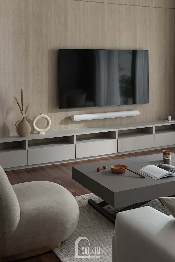 Thi công nội thất phong cách tối giản chung cư The Nine giá trị thẩm mỹ vượt thời gian