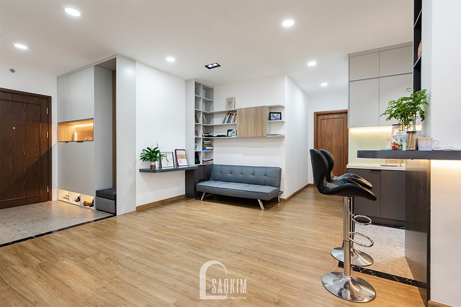 Thiết kế thi công chung cư Hà Nội căn hộ Iris Garden mang vẻ đẹp tinh tế