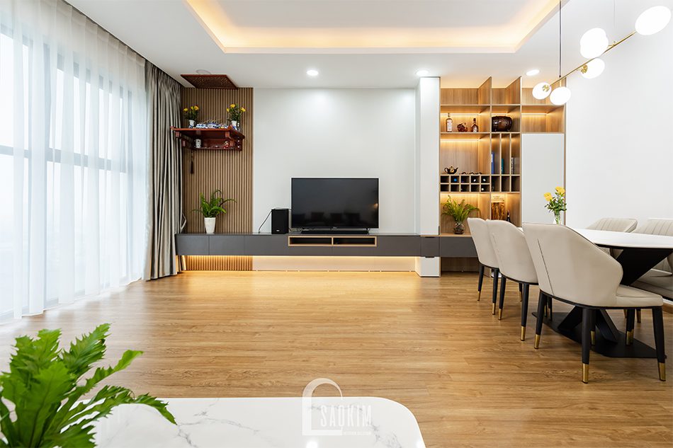 Thiết kế thi công chung cư Iris Garden theo phong cách hiện đại