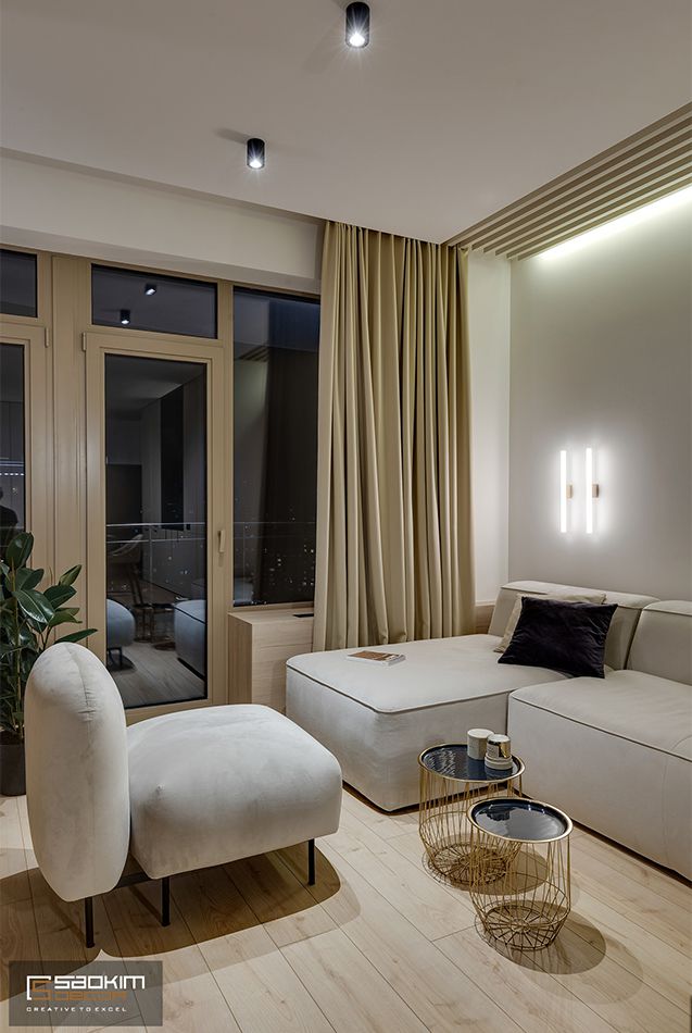 Thiết kế và thi công nội thất chung cư La Casta Tower phong cách hiện đại