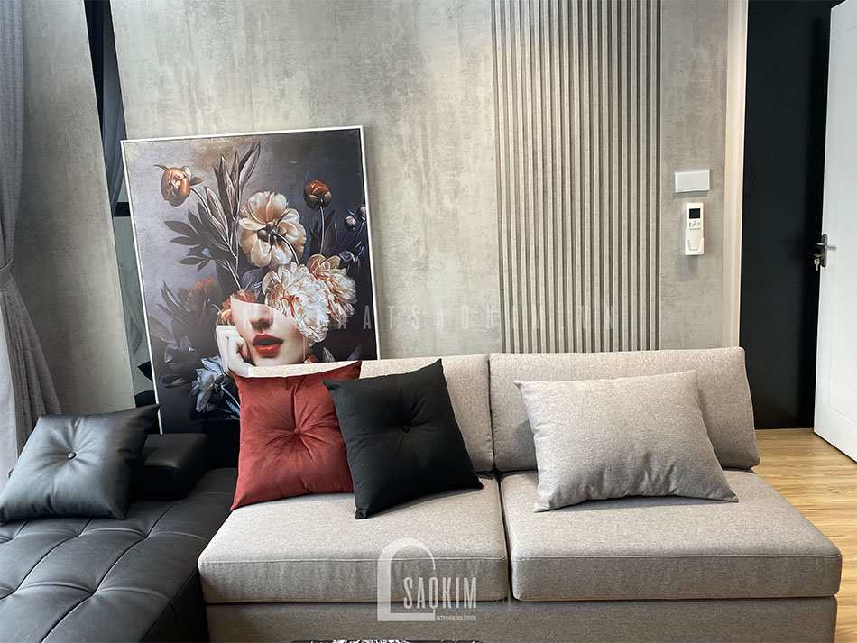 Thiết kế thi công nội thất chung cư trọn gói 54m2 Lotus Central phong cách hiện đại