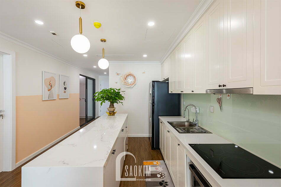 Phòng bếp chung cư Sunshine Garden