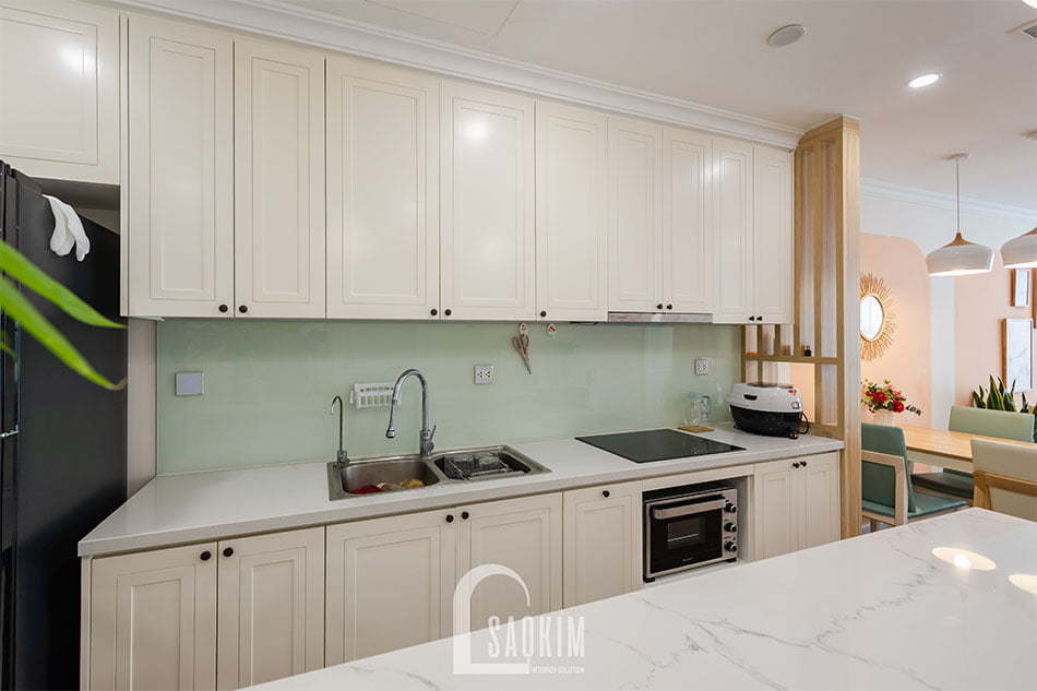 Không gian bếp chung cư