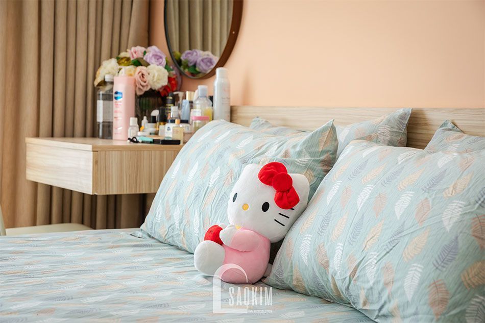 Phòng ngủ master chung cư Sushine Garden