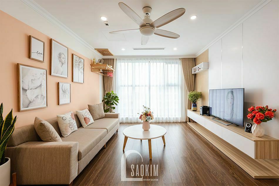 Thiết kế thi công nội thất chung cư trọn gói Sushine Garden mang vẻ đẹp quyến rũ, cuốn hút