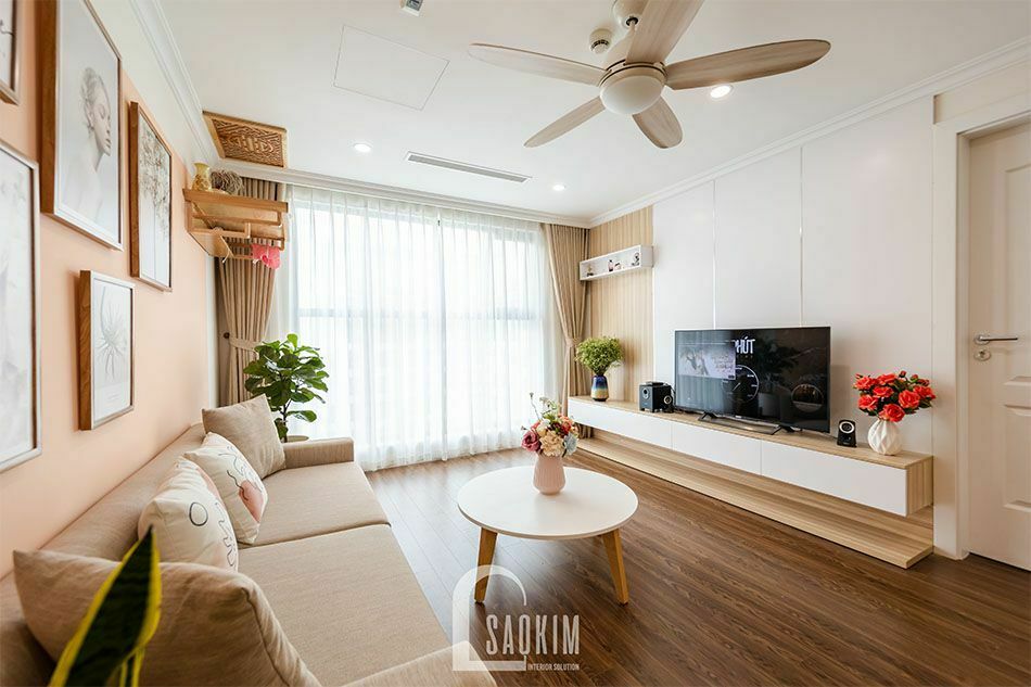 Thiết kế thi công nội thất chung cư trọn gói Sushine Garden