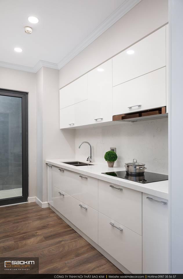 Thiết kế và thi công phòng bếp chung cư