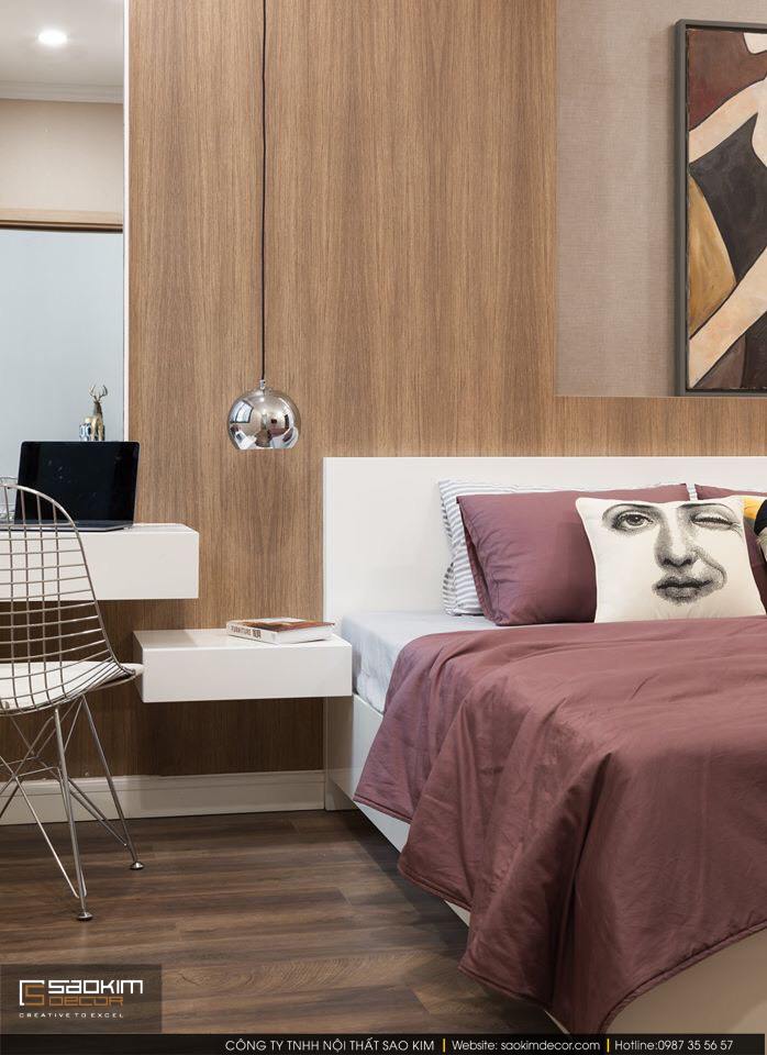 Thiết kế và thi công phòng ngủ master