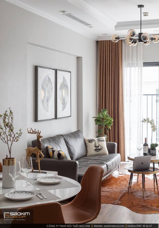 Thiết kế và thi công phòng khách