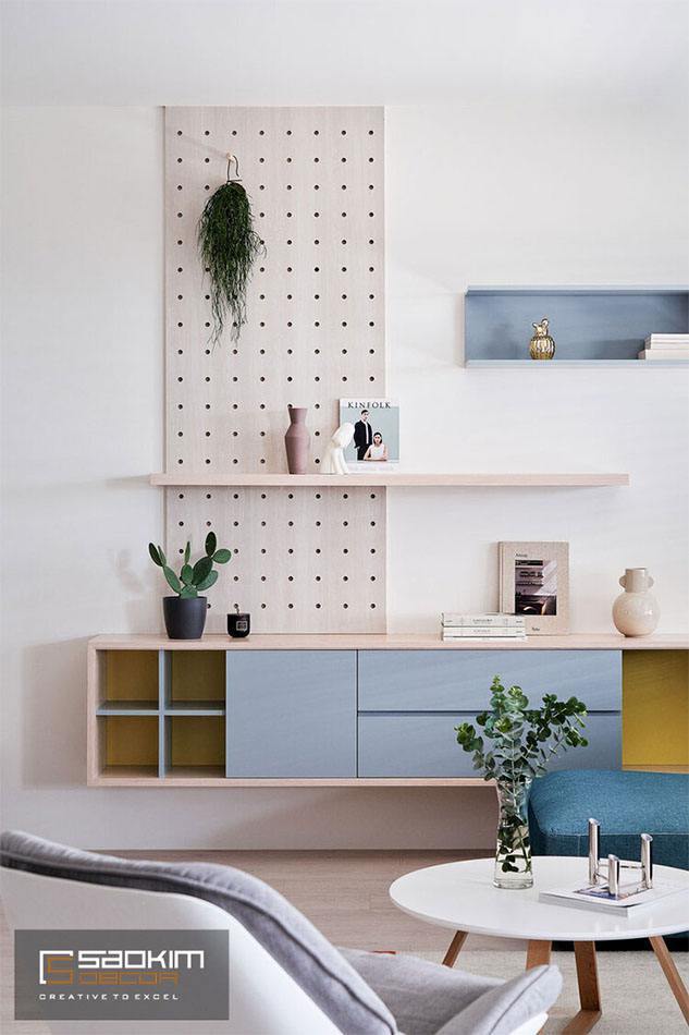 Thiết kế và thi công nội thất phòng khách nhà phố