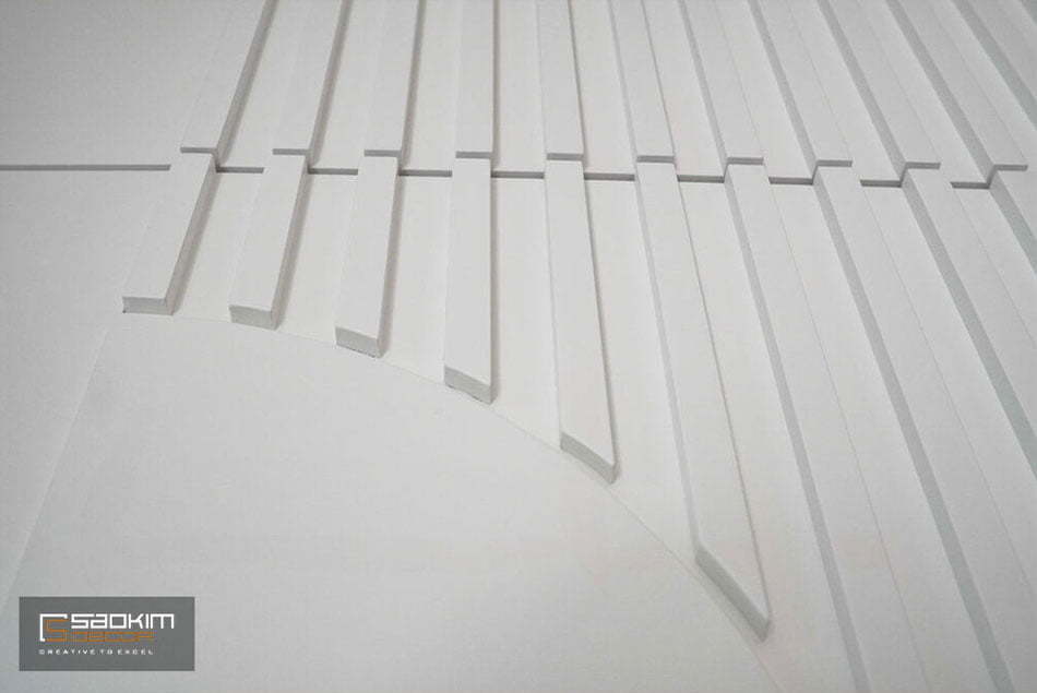 Đường phào chỉ tường thiết kế tỉ mỉ, sắc nét