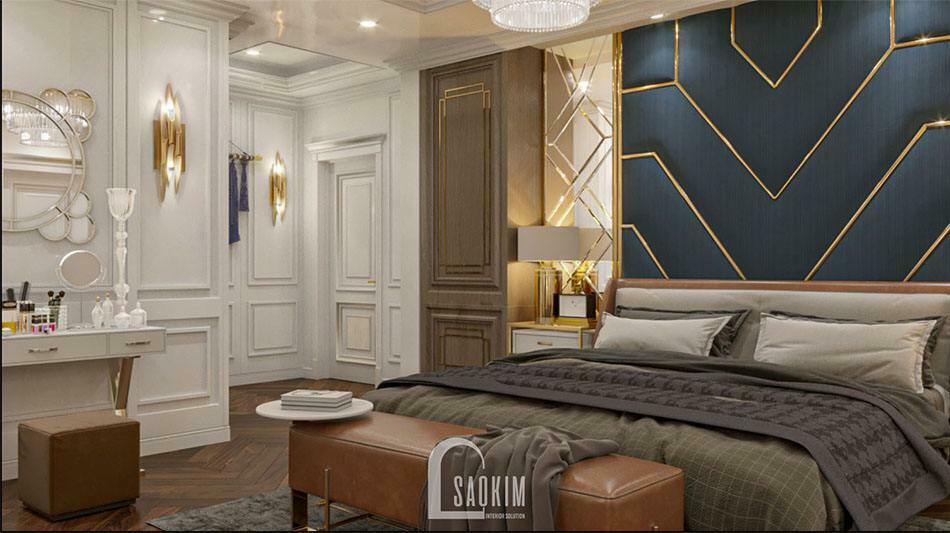 Nội thất phòng ngủ sang trọng, đẹp lộng lẫy