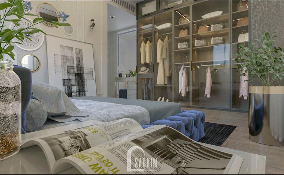 Không gian phòng ngủ thoải mái, tràn đầy sức sống