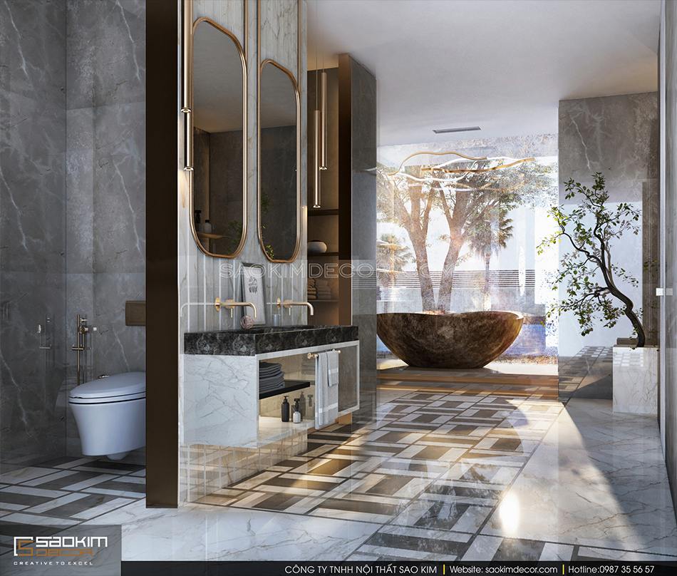 Thiết kế phòng ngủ master