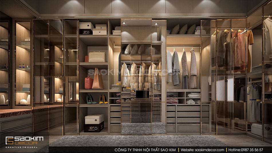 Thiết kế phòng thay đồ