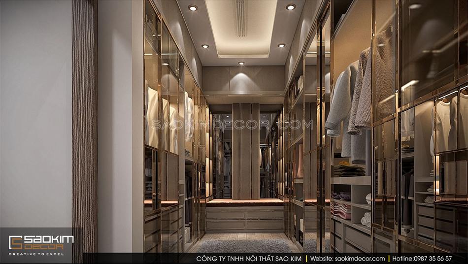 Thiết kế phòng thay đồ