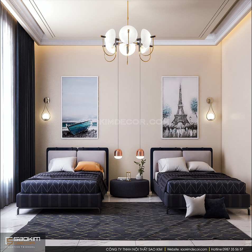 Thiết kế phòng ngủ cho bé