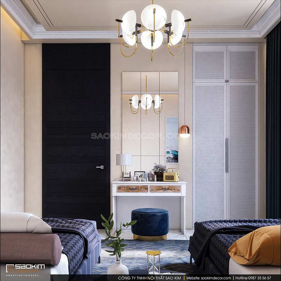 Thiết kế phòng ngủ cho bé