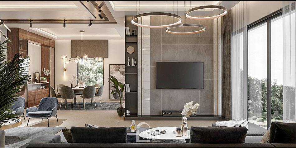 Mẫu thiết kế nhà biệt thự 2 tầng đẹp 120m2 tại Thái Bình