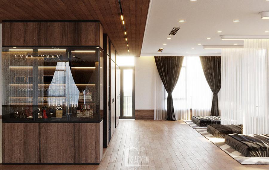 Khung cửa kính được sử dụng nhiều để đưa ánh sáng tự nhiên vào nhà