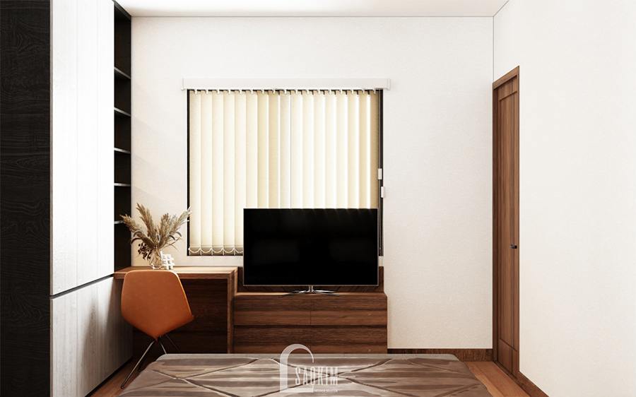 Phòng ngủ đầy đủ tiện nghi