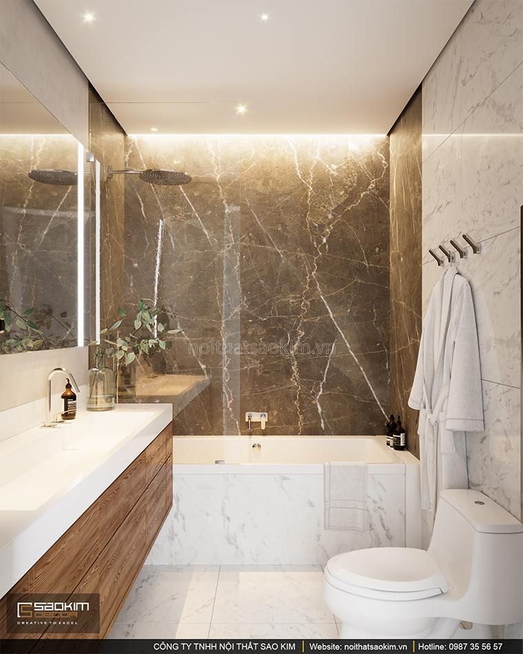 Thiết kế nội thất phòng tắm