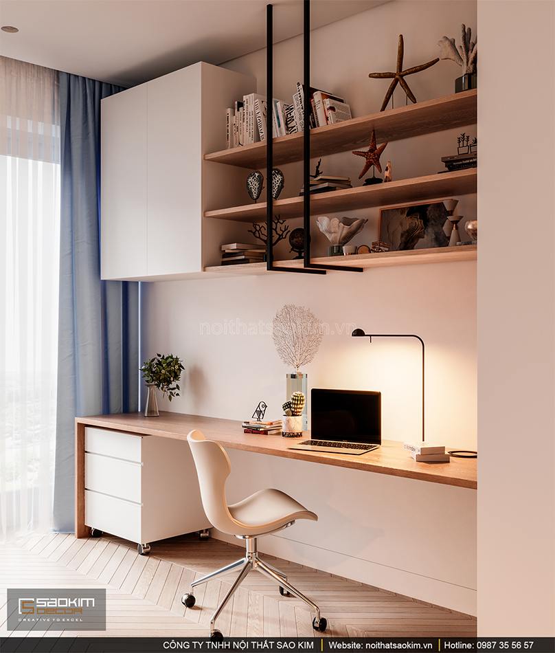 Thiết kế phòng làm việc riêng tại nhà