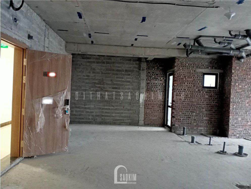 Phía đối diện của mặt bằng chung cư LE GRAND JARDIN khi chưa thi công