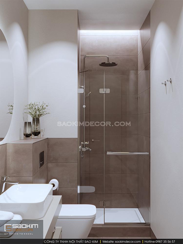 Thiết kế phòng tắm chung cư