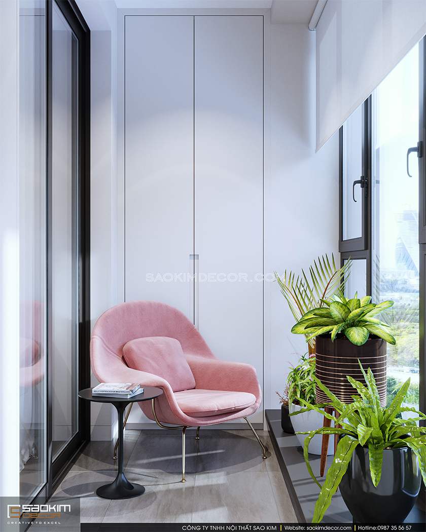 Thiết kế logia chung cư