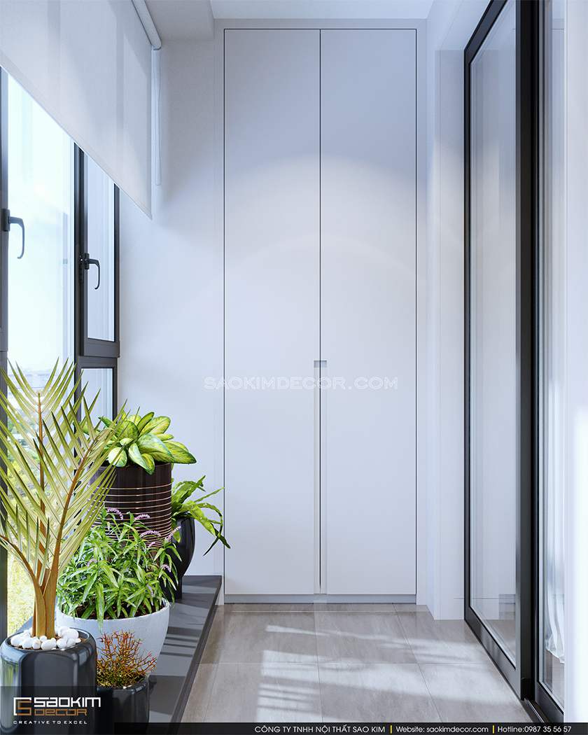 Thiết kế logia chung cư