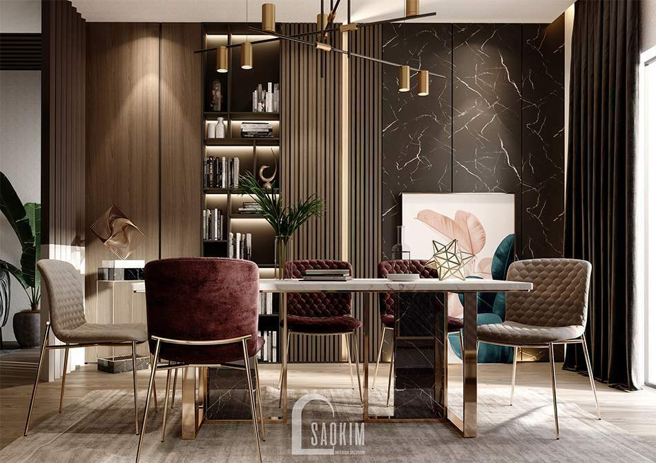 Mẫu thiết kế căn hộ 62m2 Tòa tháp Thiên Niên Kỷ