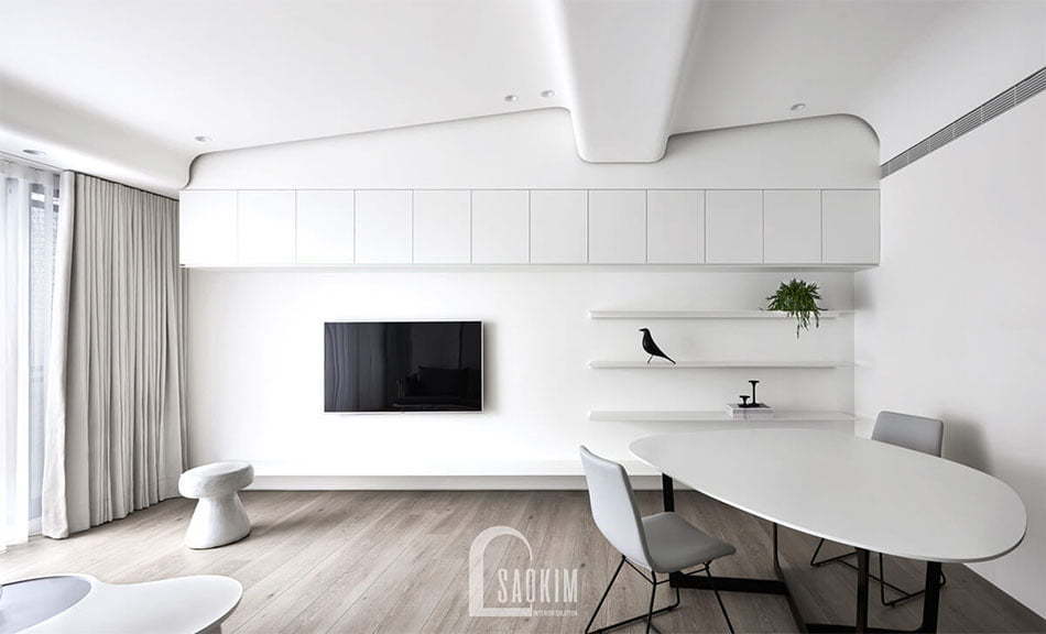 Không gian phòng khách sang trọng và thanh lịch