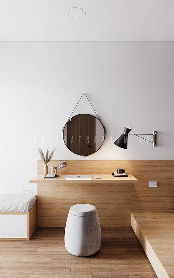 Bàn trang điểm đậm chất Japani