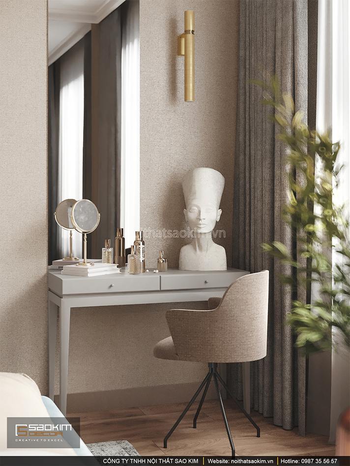 Thiết kế nội thất phòng ngủ chung cư